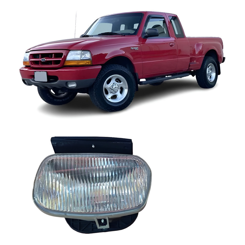 Farol Milha Auxiliar ford Ranger 1998 1999 2000 2001 2002 2003 2004 lado motorista