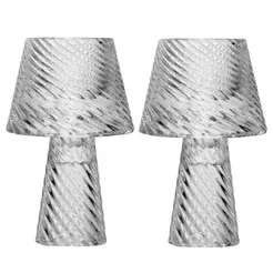 Porta Vela Wolff Tealight 9cm x 9cm x 12,5cm Vidro