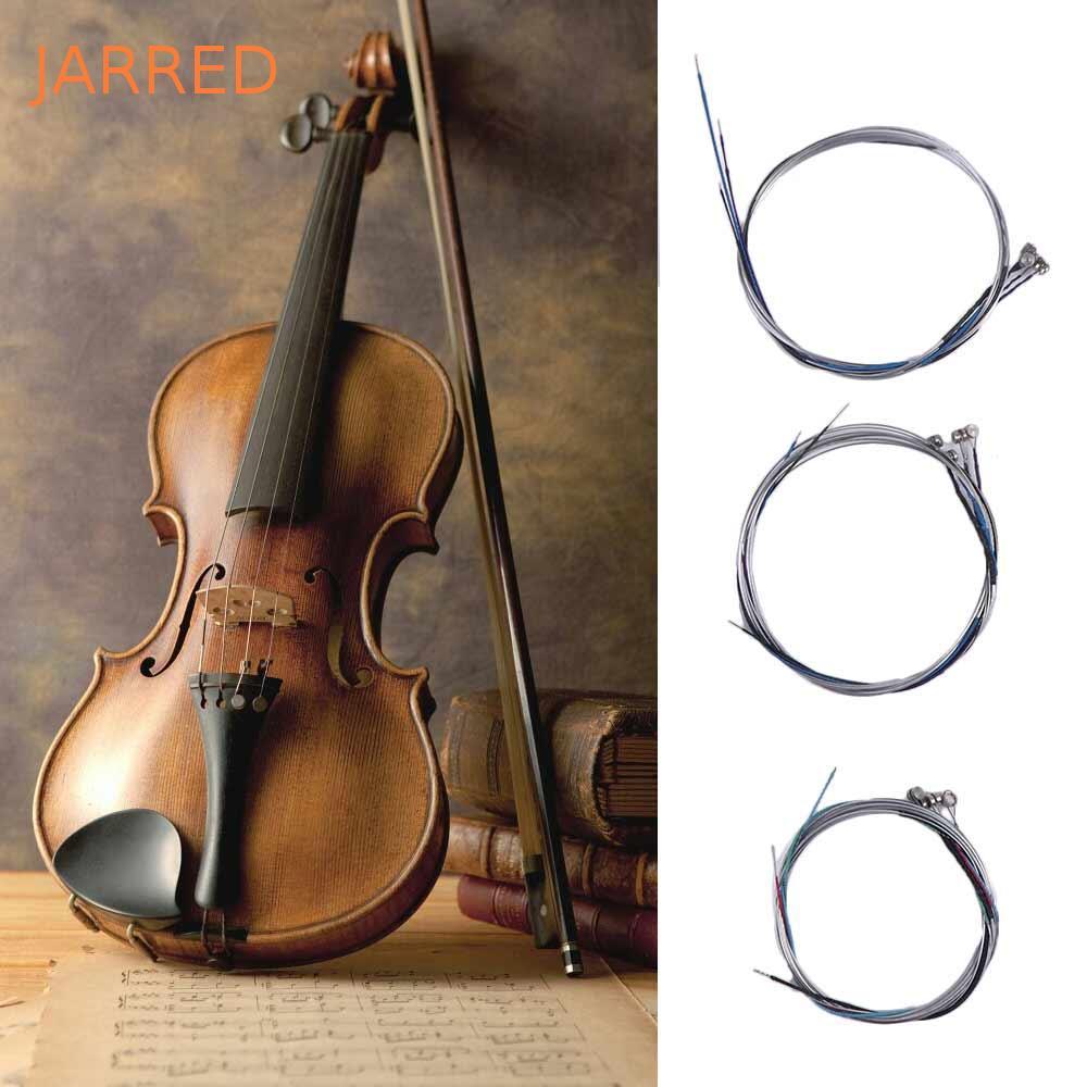 JARRED 1 Conjunto De Corda De Violino Naomi , Níquel 4/4 3/4 1/2 1 8 , Cordas De Violoncelo De Substituição