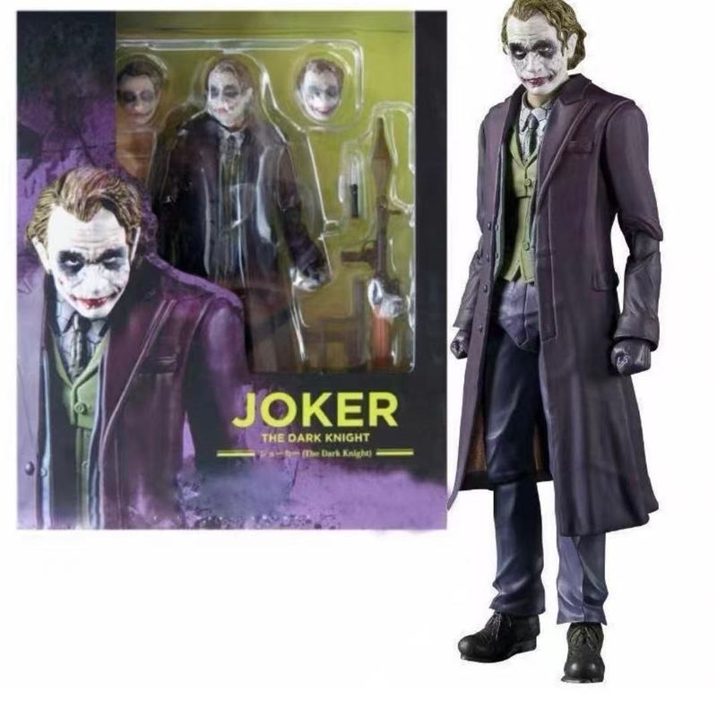 The Joker Movie DC Comic Versão Figura Boneca em caixa Brinquedo móvel articulado