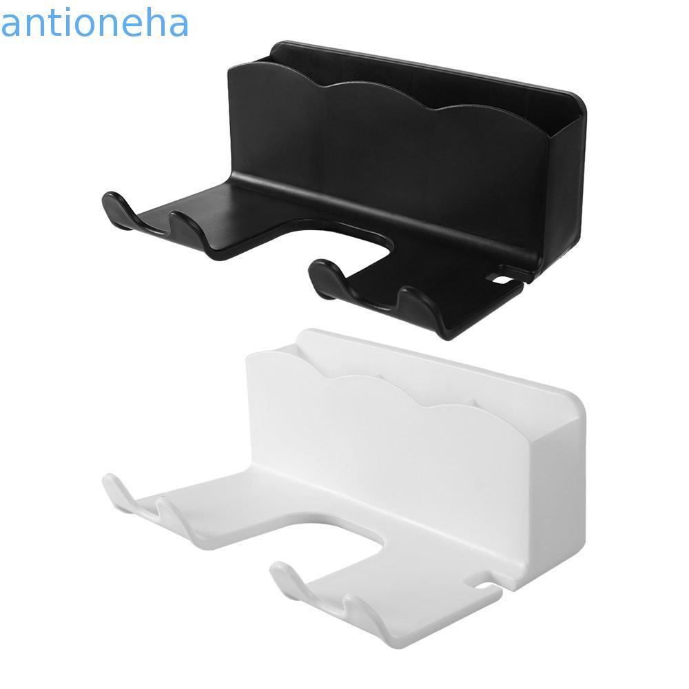 Suporte Para Secador De Cabelo ANTIONEHA , Rack De Elegante De Plástico , Montado Na Parede Com Ventilador De Perfuração
