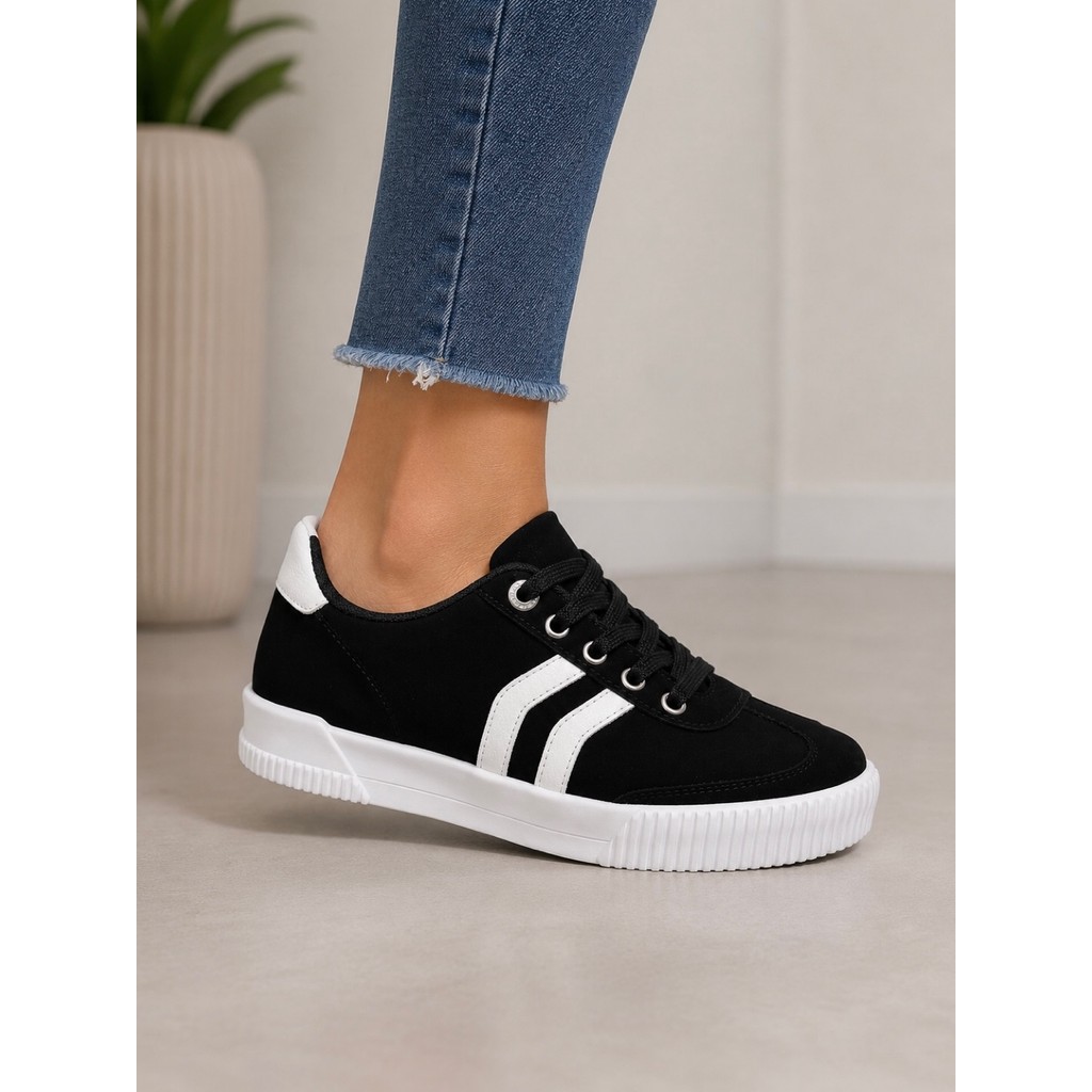 Tenis Feminino Casual Listra Moda Fashion Confortavel Leve Original