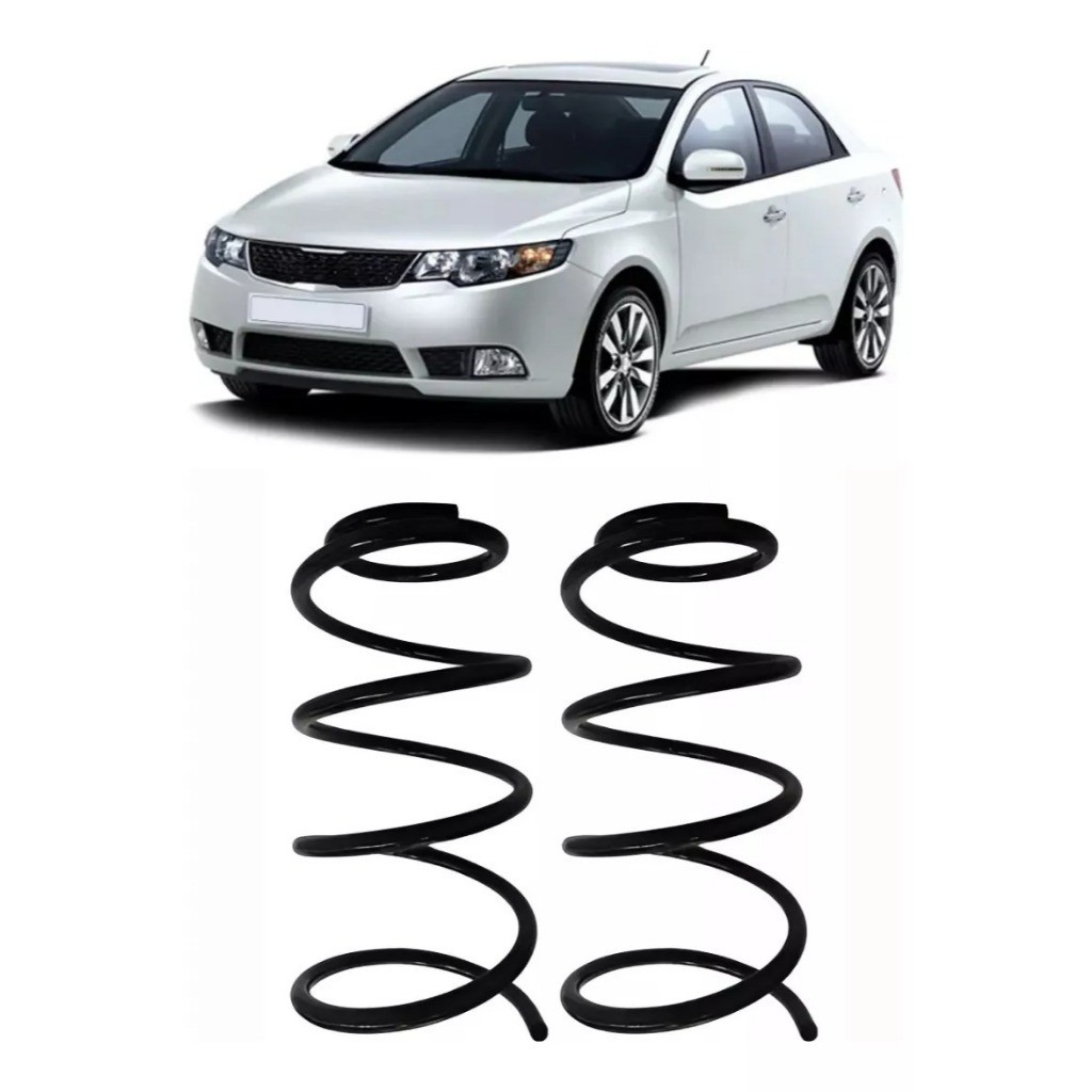 Par Mola Suspensão Dianteira KIA Cerato 2008 2009 2010 2011 2012
