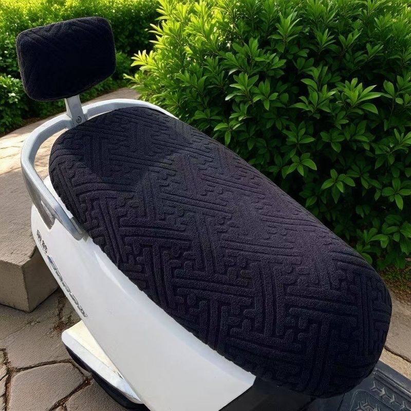 Capa de Assento Elástica Anti-Queimaduras para Veículos Elétricos, Universal para Bicicletas e Scooters Elétricas, Resis