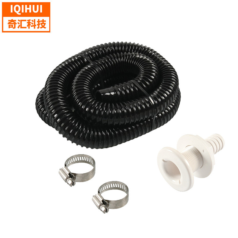 Fornecimento 3/4 Polegada kit de instalação da bomba inferior Bay kit tubo drenagem acessórios iate 6 pés mangueira dren
