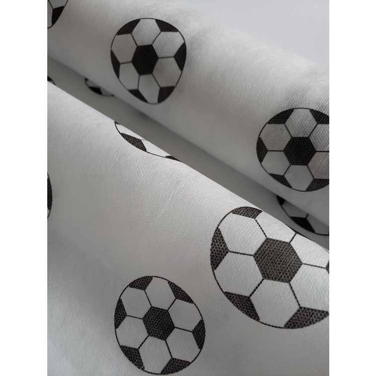 5 metros Tnt Estampado Bola de Futebol Festa Adulto Infantil 5 metros x 1,4m