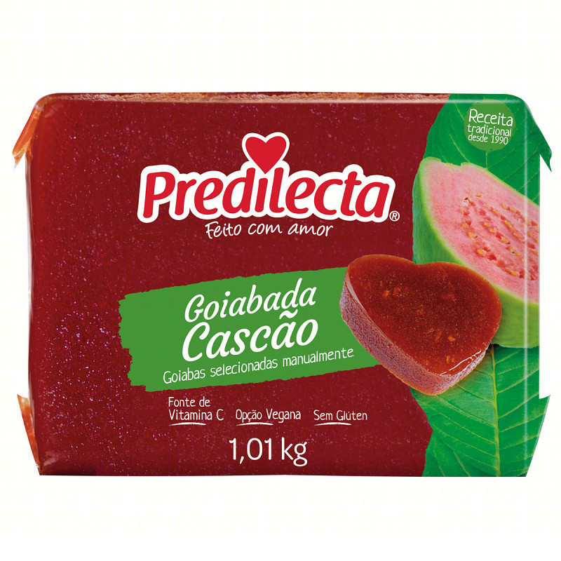 Goiabada Cascão Predilecta - Pacote 1,01kg 🍈✨ SS