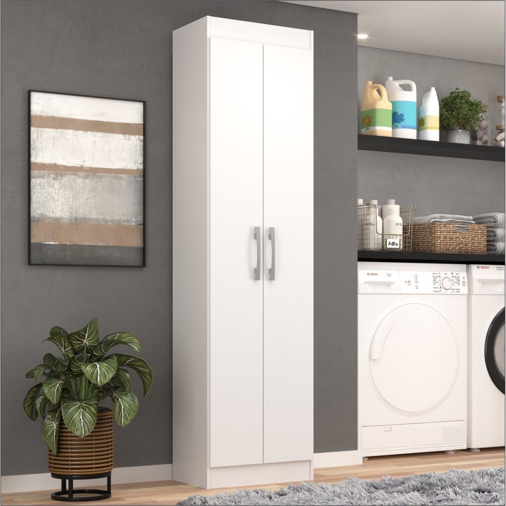 Armário Multiuso San Marino 2 Portas Branco