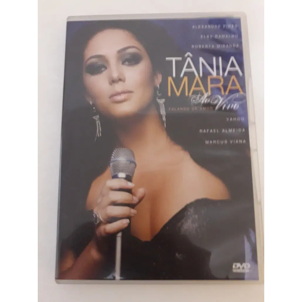 Dvd - Show - Tânia Mara - Falando De Amor Ao Vivo