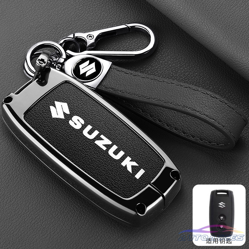 Capa De Chave De Liga De Zinco Porta-Chaves De Carro Para Suzuki SX4 XL7 Grand Vitara Swift S292 Key Protecor