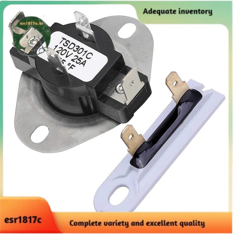 3387134 E 3392519 Fusível Térmico Do Termostato De Ciclismo Secador Para Substituição De May-Tag 3392519 694511 80005