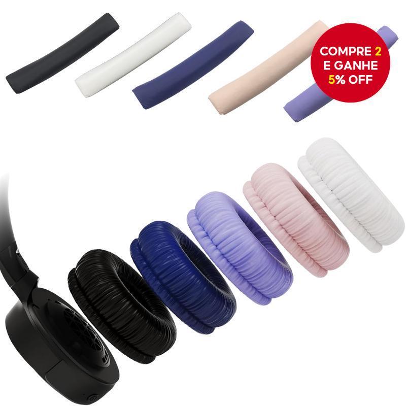 Substituição De Fone De Ouvido Espuma Microfone Cobre Almofada Para JBL T450BT T500BT Tune600 510BT