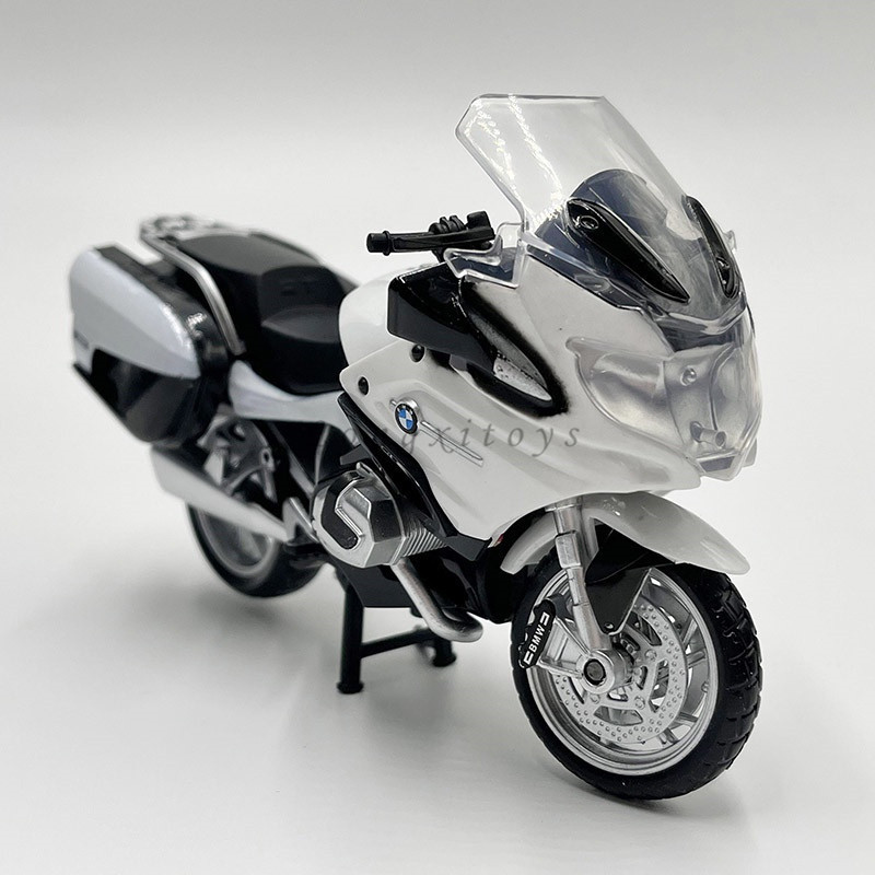 1 : 18 Modelo De Motocicleta Fundido Brinquedo Easy Rider BMW R1250 RT Réplica Em Miniatura