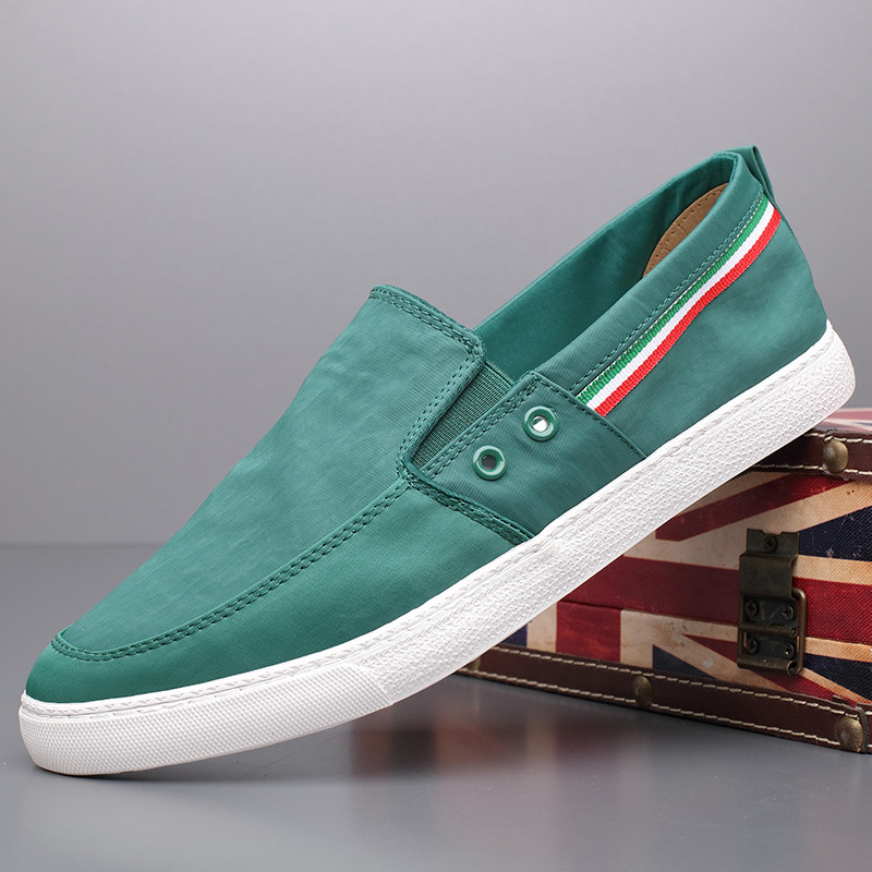 Baoda sapatos masculinos verão respirável desodorante sapatos de lona velho pequim sapatos de pano masculino Casual desl