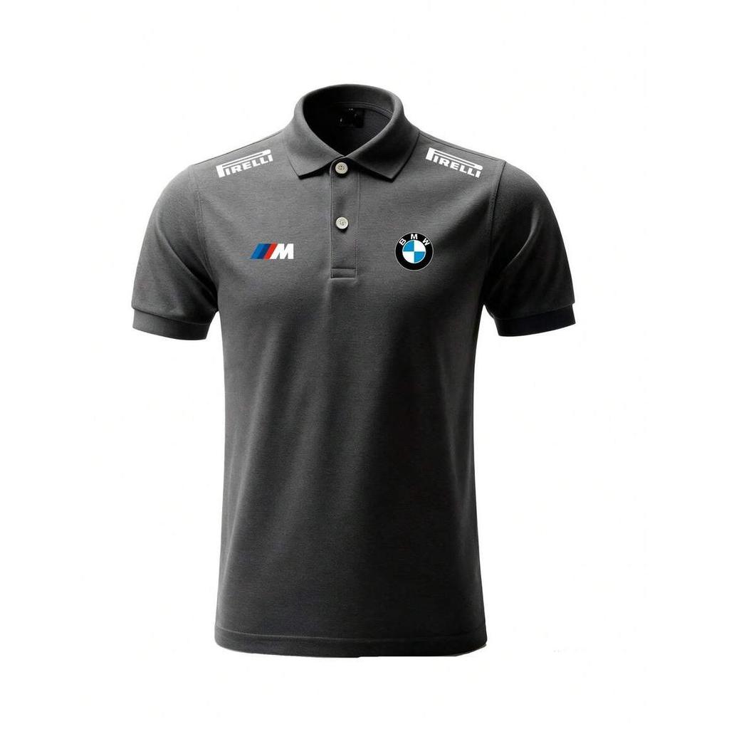 Camiseta Polo Masculina Camisa BMW pIRELLI Blusa Masculina Camiseta Automotiva
