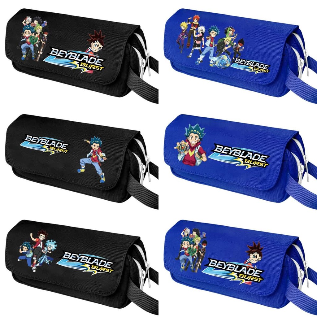 Beyblade Dos Desenhos Animados Das Crianças Bonito Caso De Lápis Personalizado Estudante Grande Capacidade Caixa De Pape