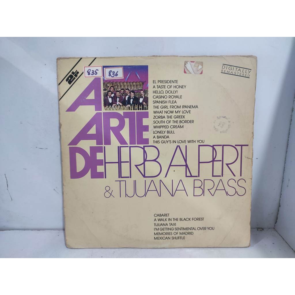 Disco LP: Herb Alpert & The Tijuana Brass – A Arte De Herb Alpert & Tijuana Brass