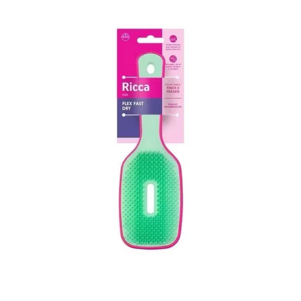 Ricca Flex Fast Dry Pink Escova Cód. 971
