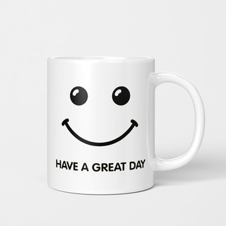 Tenha um bom dia Lindo dia Smiley Mug Office Creative Cup Copo de água simples