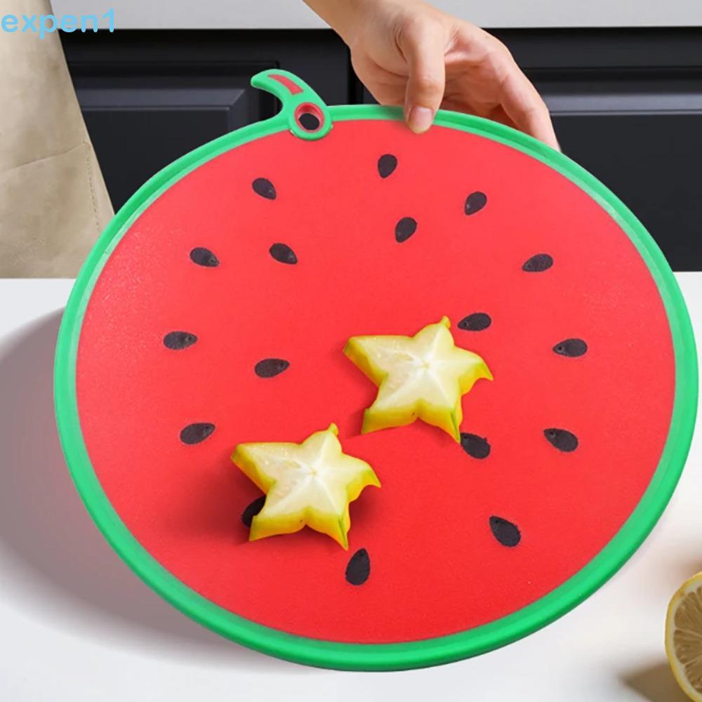 Tábuas De Cortar EXPEN , Tábua De Corte Em Forma De Fruta De Plástico Espessada , Aparelho De Cozinha Antiderrapante De 