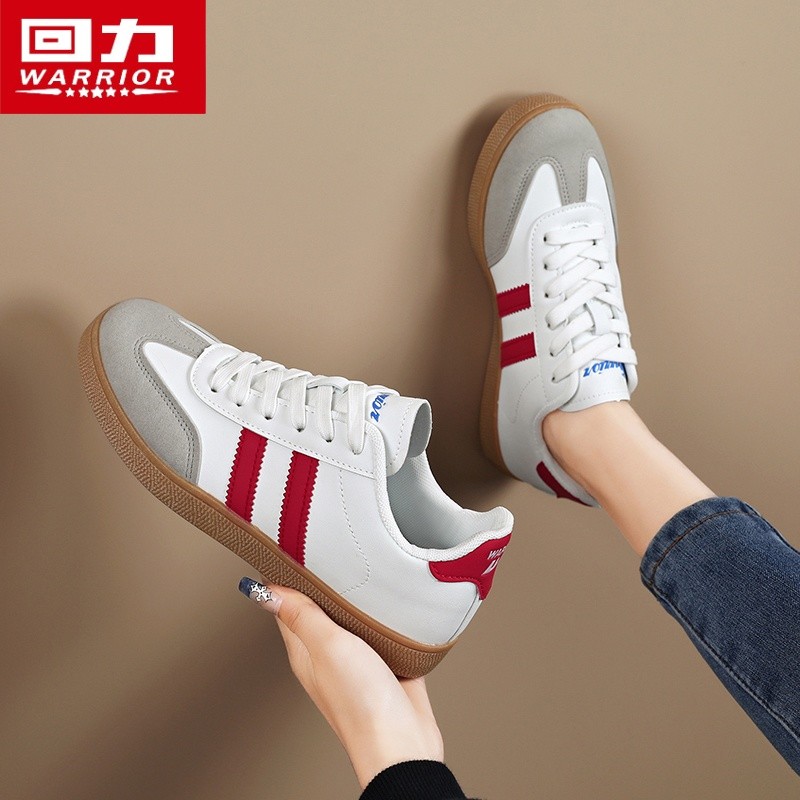 Puxar para trás sapatos femininos outono novo estilo sapatos de treinamento alemão sapatos femininos leves All-Match na