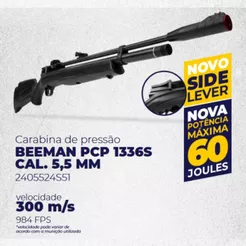 Carabina Pcp Beeman 1336s 5.5mm + BRINDE