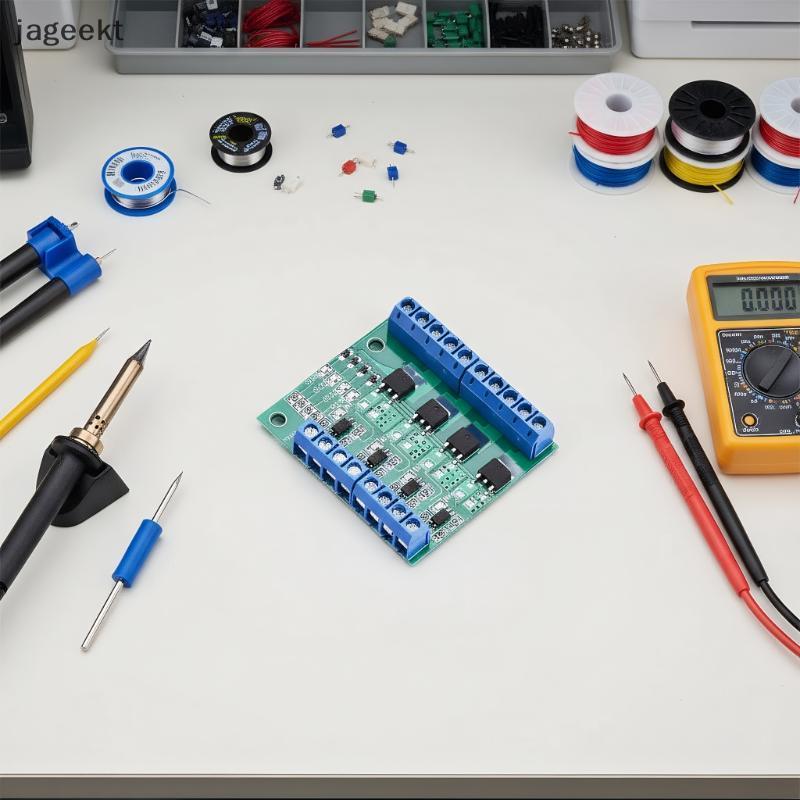 [jageekt] 1 Unidade Placa De Driver Isolada De Optoacoplador Para Iluminação LED E Controle De Motor DC 4 Canais PWM MOS