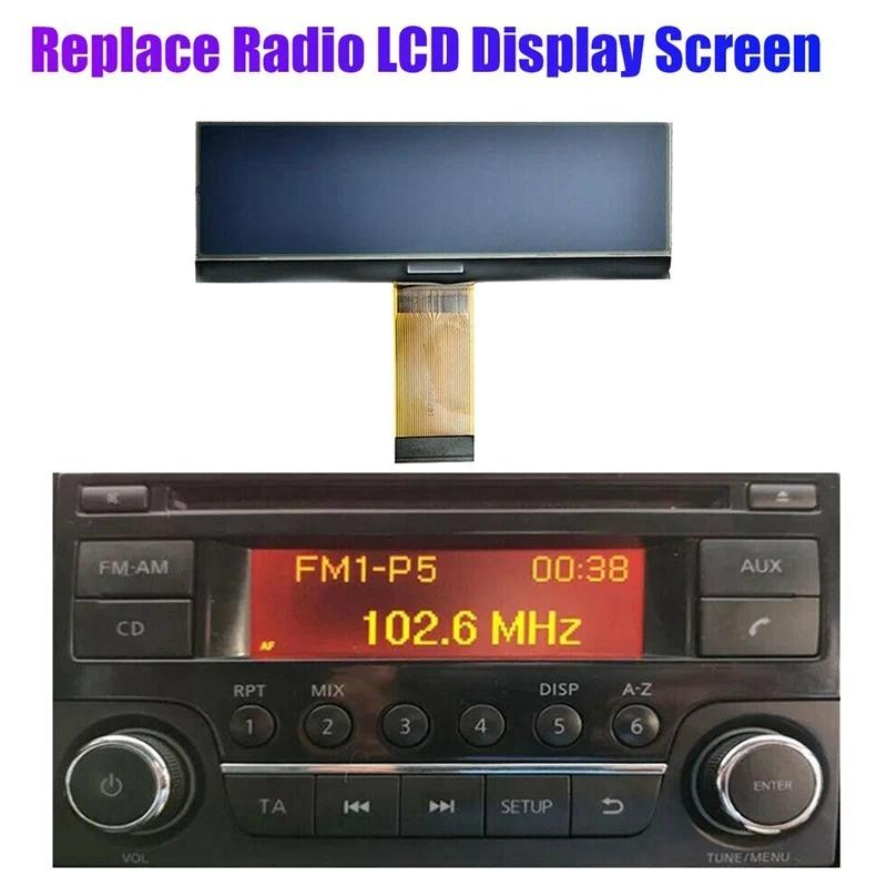 Tela LCD A10E-Para Nissan Juke Qashqai X-Trail Frontier Note Navara Suzuki Equatorauto Peças Decoração De Carro