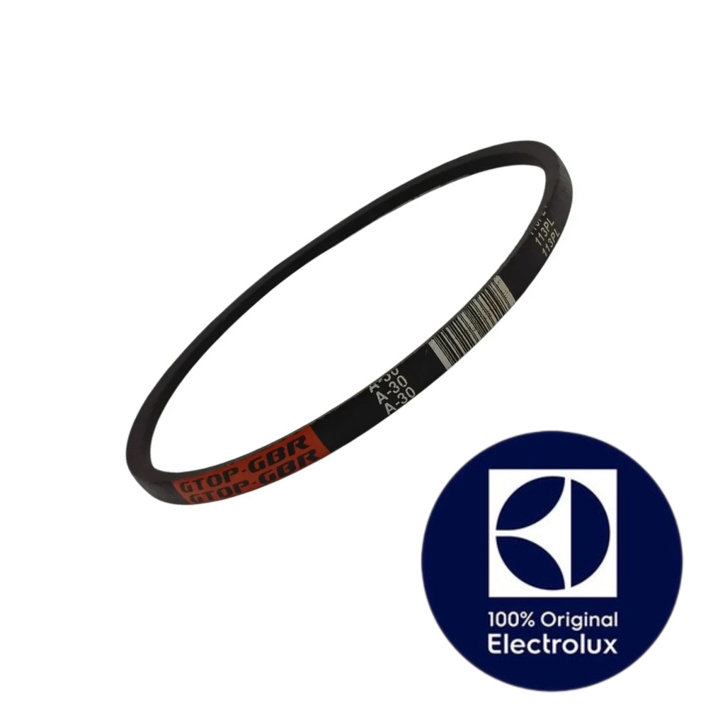 CORREIA DE TRANSMISSÃO A30 PARA MÁQUINA DE LAVAR ELECTROLUX ORIGINAL - LE08 - LTR08 - LE08A - LM08A