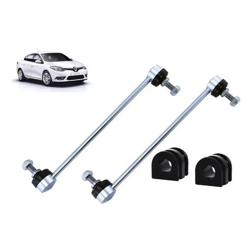 Kit Bieleta + Bucha Barra Estabilizadora Fluence 2011/2016
