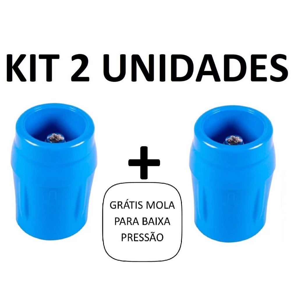 KIT 2 Válvula Bloqueadora de Ar 3/4 - Com 2 MOLAS - Economia na Conta Água - Produto Top - SEM ROSCA