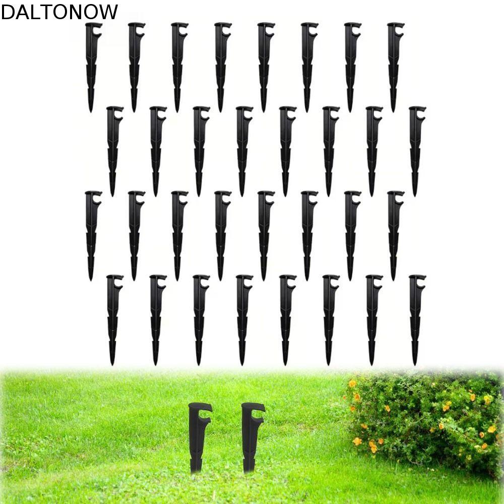 DALTONOW 50 Peças De Estacas De Irrigação Por Gotejamento , Estrutura De Suporte Resistente , Mangueira Com Design Aprim