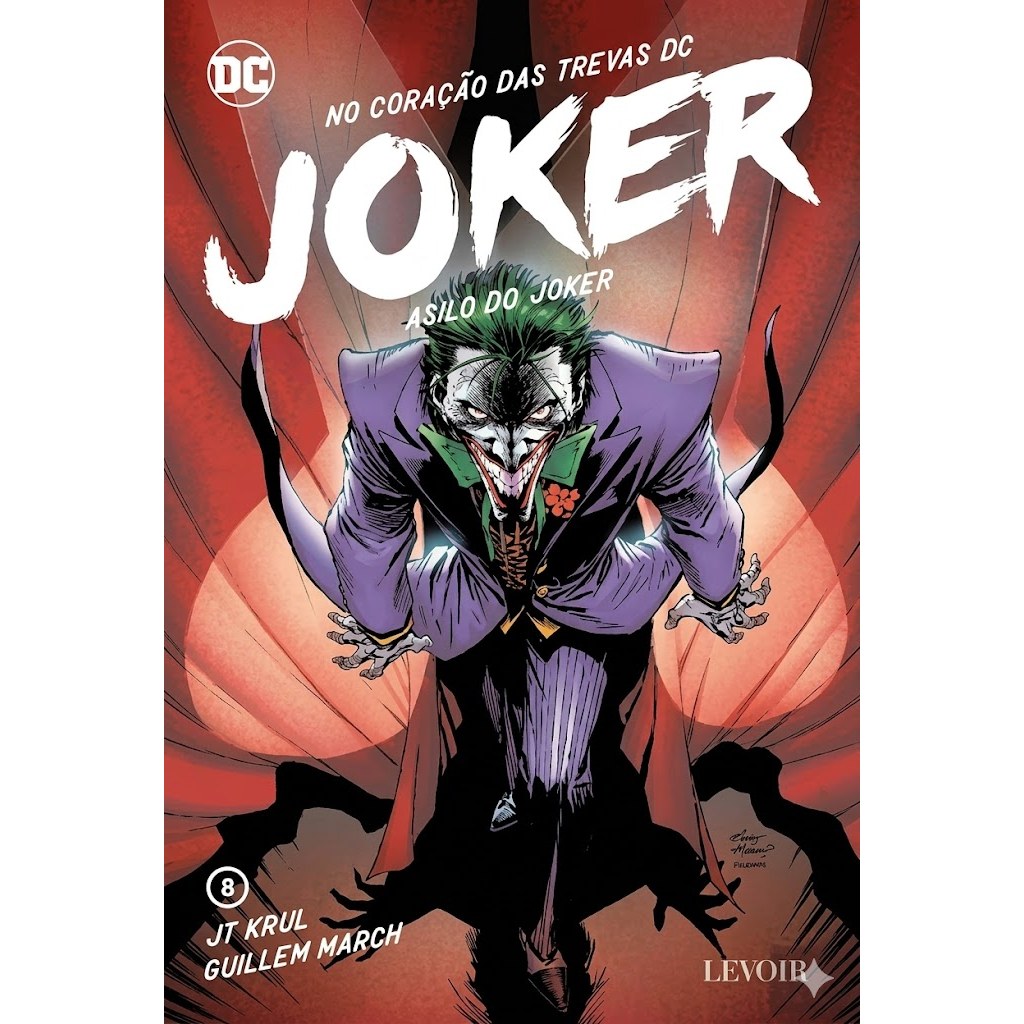 HQ Joker O Asilo do Joker por Jason Aaron - Capa Dura