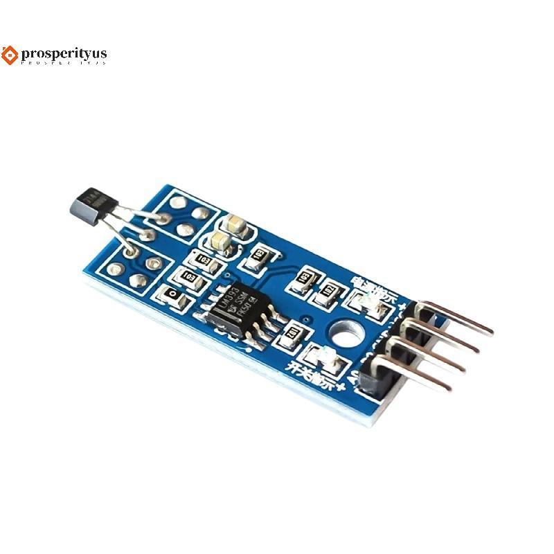 [PPTS] Módulo De Sensor Hall LM393 3144 Projetado Para Análise Confiável De Velocidade Do Motor