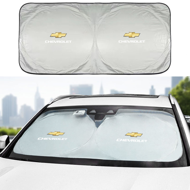 Pára-Brisa Do Carro Sun Sombra Viseira Proteção UV Escudo Para Chevrolet Cruze Sonic Silverado Corvette Trax Camaro Subu