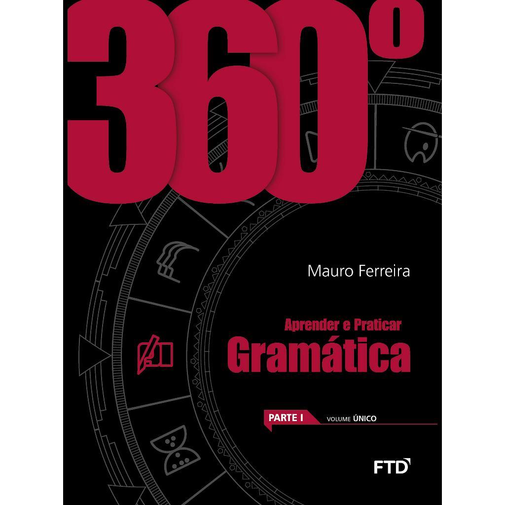 360 graus Gramatica volume Único Completo de Mauro Ferreira