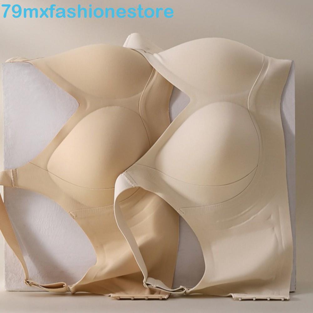 Sutiã V Sem Fio MXFASHIONESB , Sutiãs Costura À Prova De Choque Rastros , Lingerie Seios Reunidos , Roupa Íntima Push Up