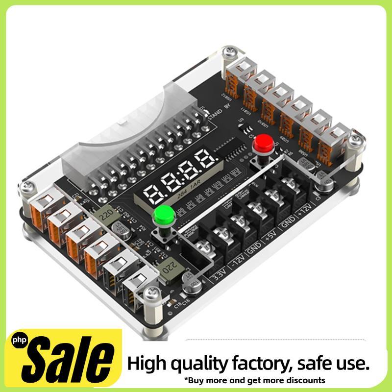 12 Portas USB 3A 3.3V 5V 12V-12V Tensão De Saída ATX Fonte De Alimentação Módulo De Placa De Fugas Com Kit De Caixa Acrí