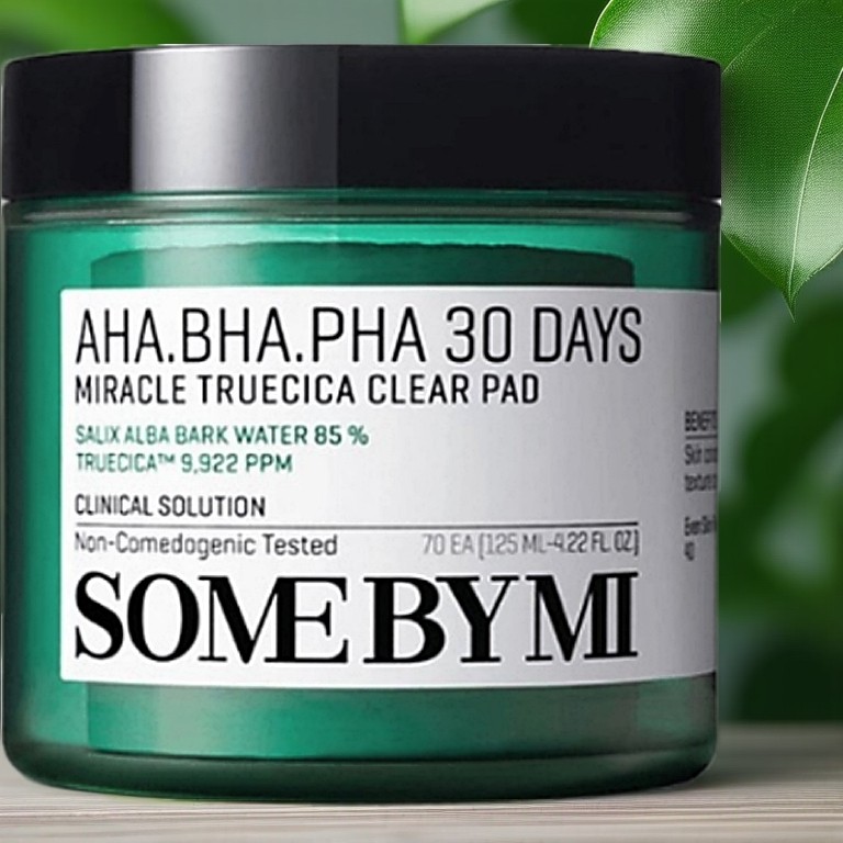 Some By Mi Aha-Bha-Pha 30 Dias Truecica Clear Pad (Toner) 70ea (125ml) Para Pele Oleosa