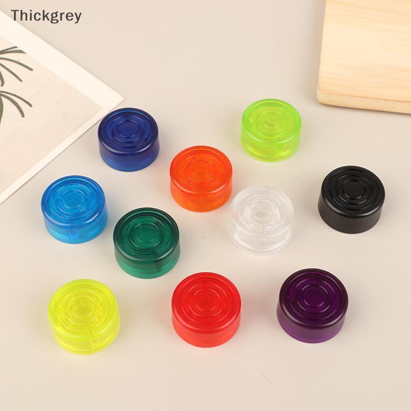 5 Pçs Pedal De Efeito Guitarra Footswitch Toppers Botão Tampas Pára-Choques Protetor Acessórios