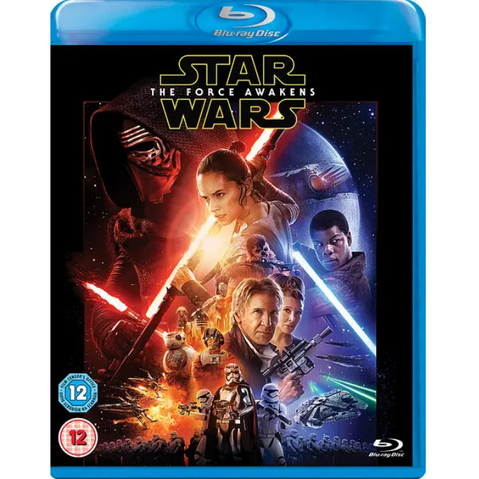 Star Wars 7: A Força Desperta Versão 3D (2015) BD25 Blu-ray Movie Blu-ray Disc