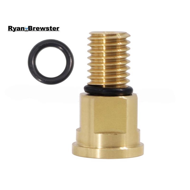 [Preferência R] R0557100 Adaptador De Manômetro De Latão Com Anel De Vedação , Adequado Para Filtros Da Série Zodiac/CJ