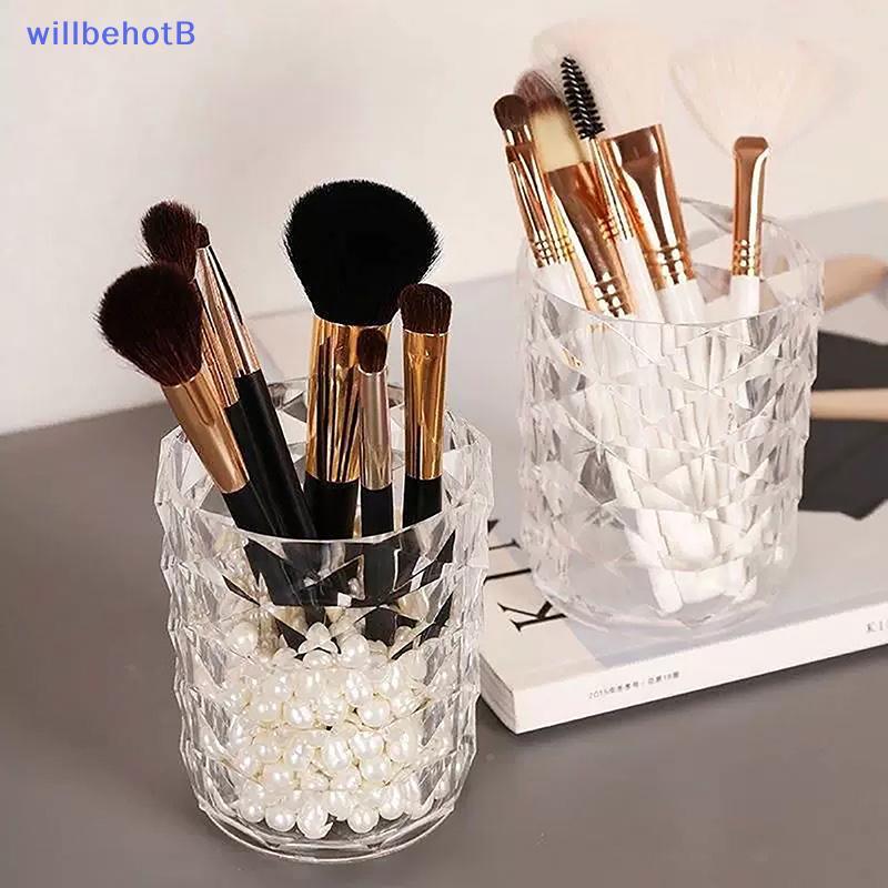 [WillbehotB] Armazenamento De Cosméticos À Prova De Poeira Pincel De Maquiagem Buet Suporte Para Cosmético Copo Porta Ca