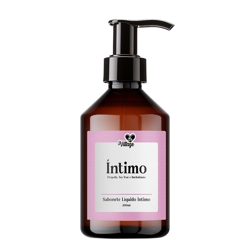 Sabonete íntimo feminino  Limpeza suave e equilíbrio do pH 200ml