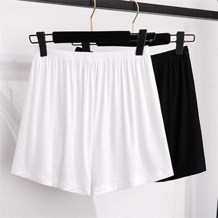 Calças de segurança tamanho grande 150kg gordura MM Shorts roupa interior mais magro olhar Leggings Anti-reflexo não-ond