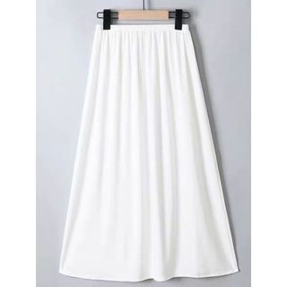 Novo estilo grande saia de balanço A linha Hanfu anágua forro Anti-reflexo rosto de cavalo outono inverno Leggings de re