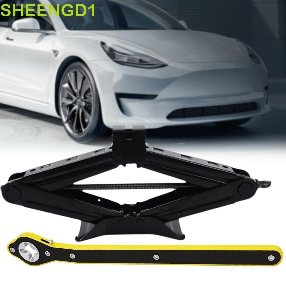 SHEENGD1 Macaco De Tesoura , Carro Com Design De Economia De Trabalho Capacidade De 2 Toneladas , Chave De Roda Extensív