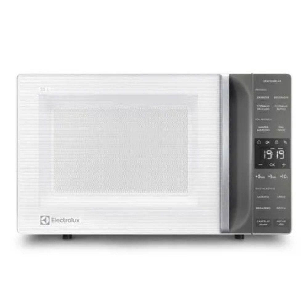 Micro-ondas de Bancada Electrolux ME23S 23L Prata com Painel Inteligente e Descongelar 220V
