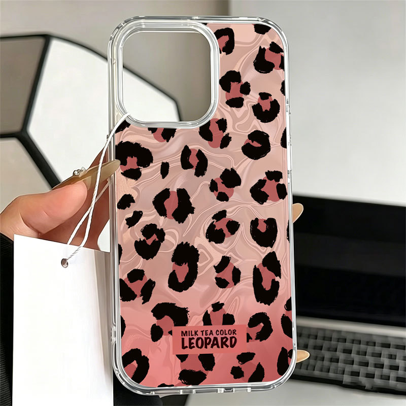Capa Para Samsung S24 Plus S23 FE S23 Ultra S21 S22 S20 A56 A55 A54 A16 A15 A35 Caso Padrão Leopardo