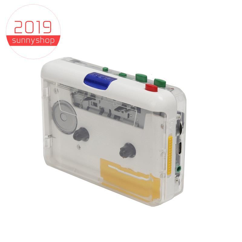 [Bestseller S] Leitor De Cassete Multiuso Mp3/CD Áudio Auto Reverso USB Tape Player Microfone Embutido Mp3